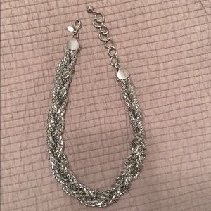 NWOT Express necklace SILVER